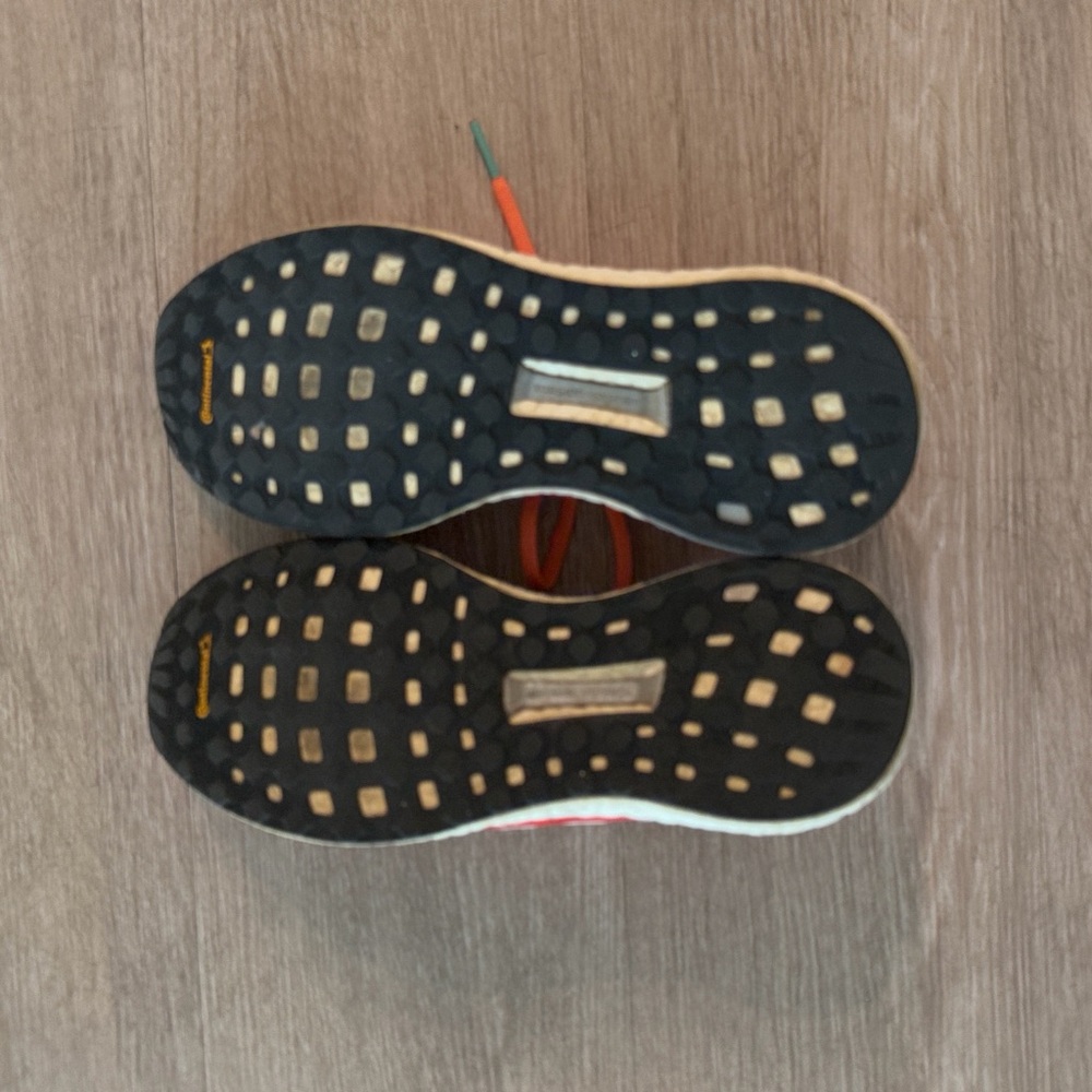 Orange Adidas Boost Sneakers - Picture 4 of 4